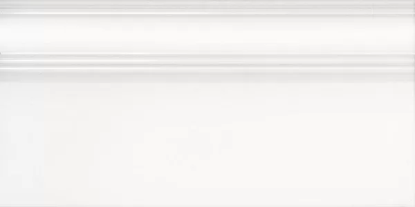 Плинтус Беллони белый матовый обрезной 20x40x1,6