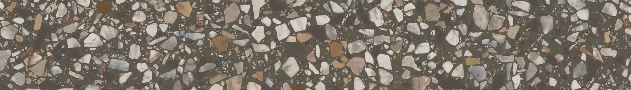 Плинтус Бричиола коричневый матовый обрезной 60x9,5x0,9