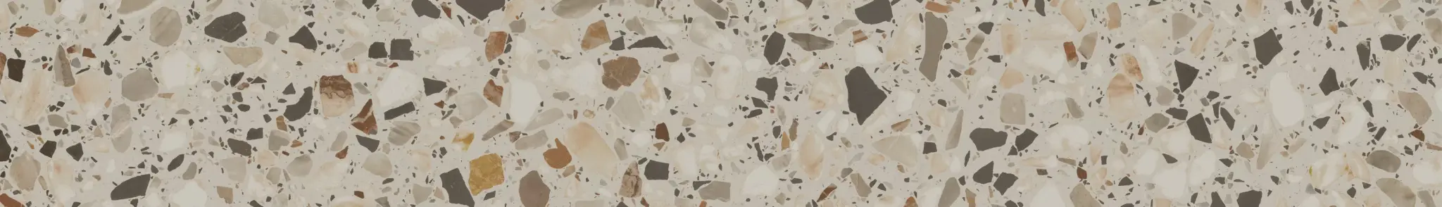 Плинтус Бричиола бежевый светлый матовый обрезной 60x9,5x0,9
