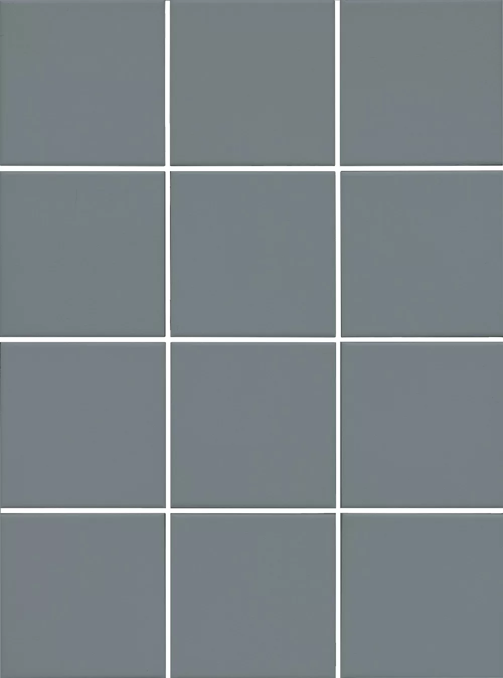 Агуста синий матовый 30x40x0,7 из 12 частей 9,8х9,8