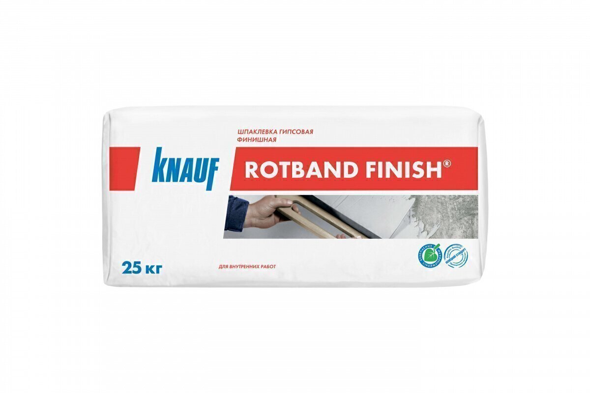 Шпатлевка гипсовая Knauf Ротбанд-Финиш 25 кг