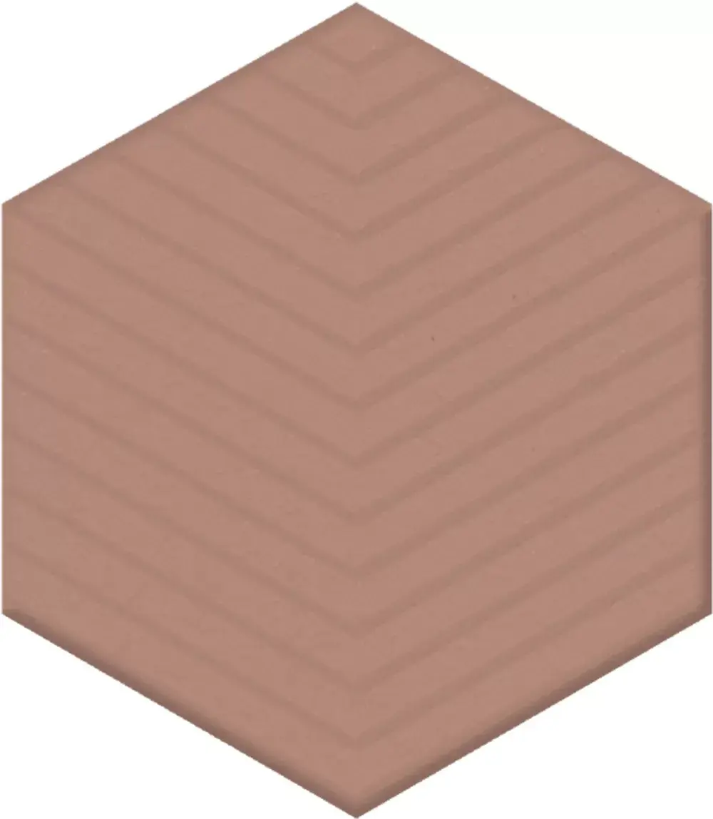 Декор Агуста розовый матовый 6x5,2x0,69