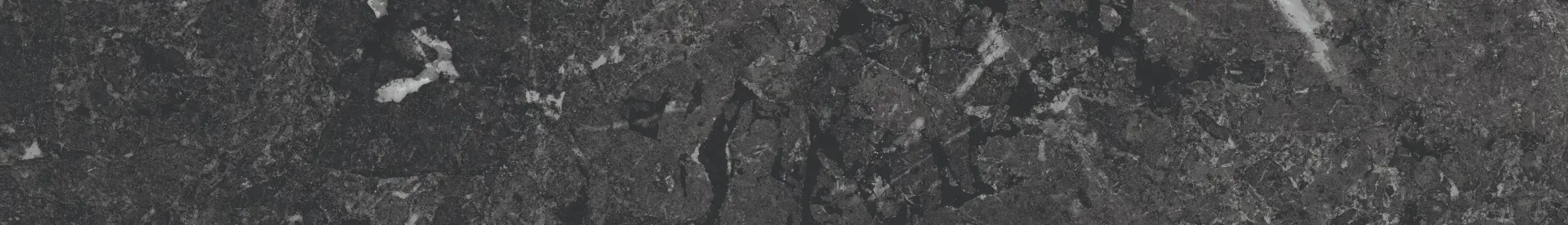 Плинтус Тубкаль чёрный матовый обрезной 60x9,5x0,9