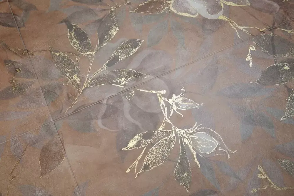 Панно Магнолия 2 матовый 60x120x0,9 из 4 частей (30х60)