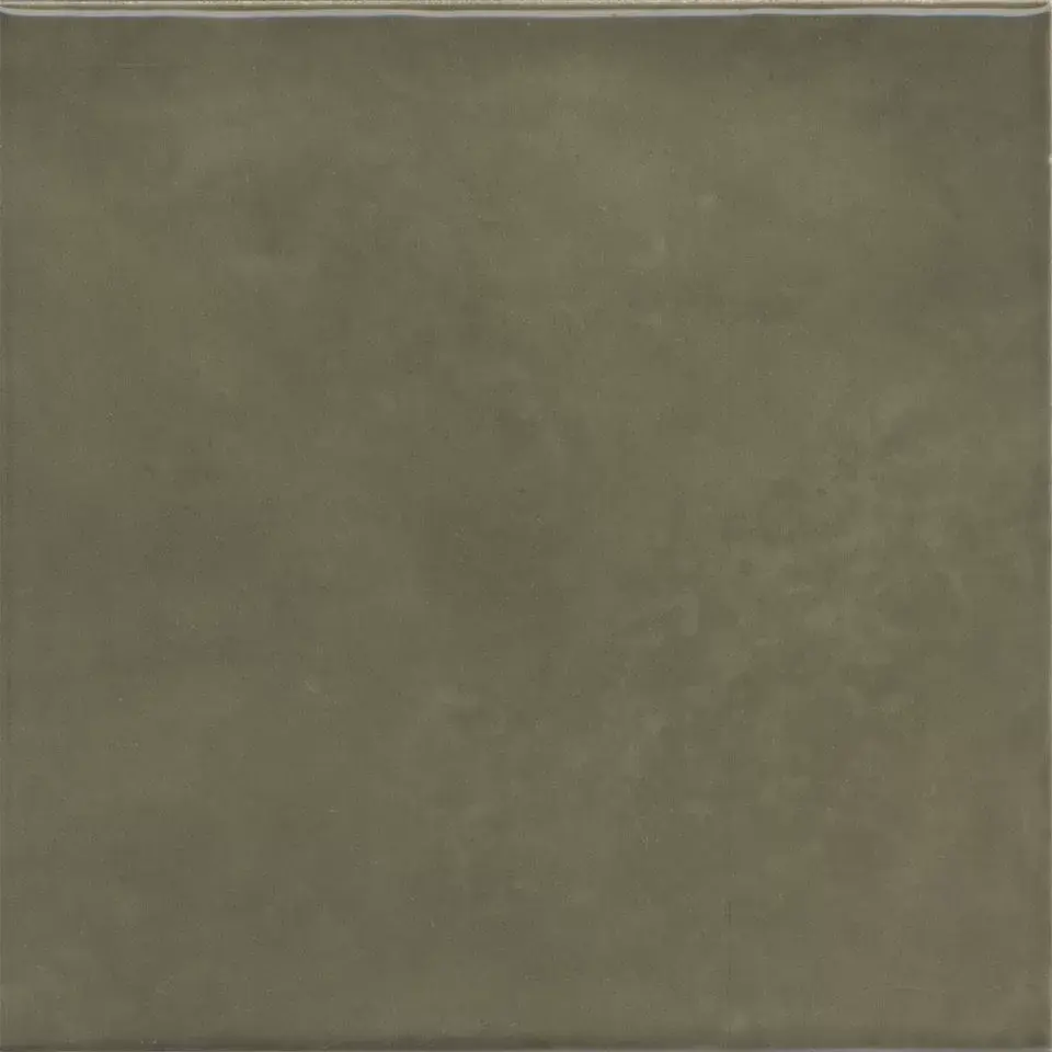 Фес зелёный глянцевый 15x15x0,69