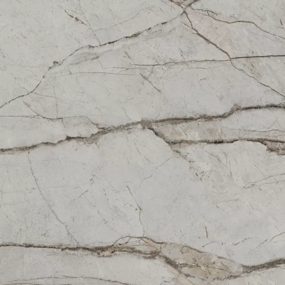 Ифран серый светлый матовый обрезной 60x60x0,9