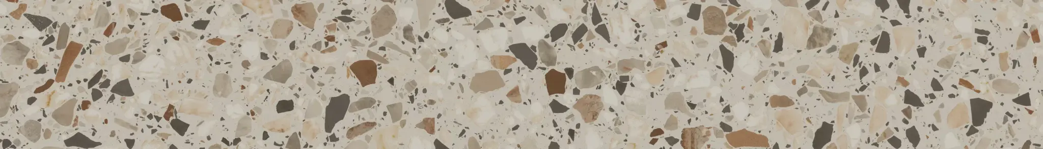Плинтус Бричиола бежевый светлый матовый обрезной 60x9,5x0,9