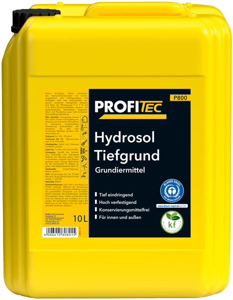 Грунт PROFI Tec P800 Hydrosol Tiefgrund, 10