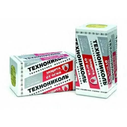 Плита огнезащитная ТЕХНОНИКОЛЬ ОЗБ 80 1200х600х50 мм 6 шт