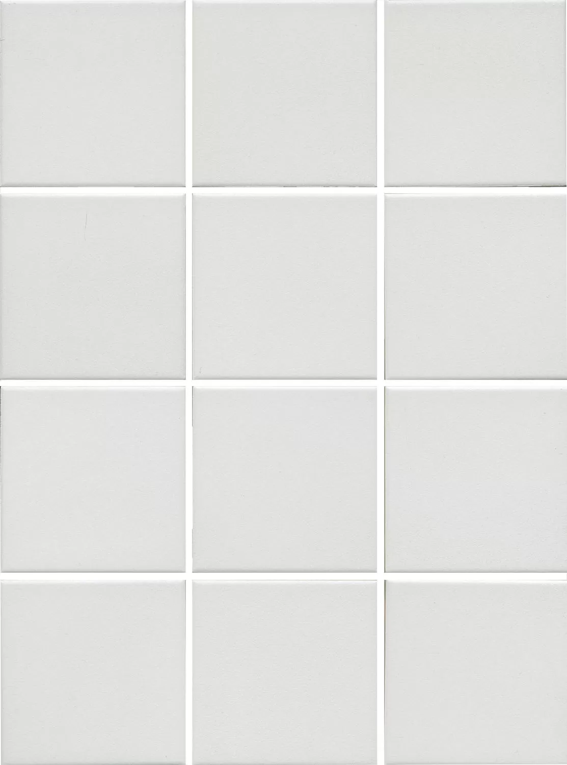 Агуста белый матовый 30x40x0,7 из 12 частей 9,8х9,8
