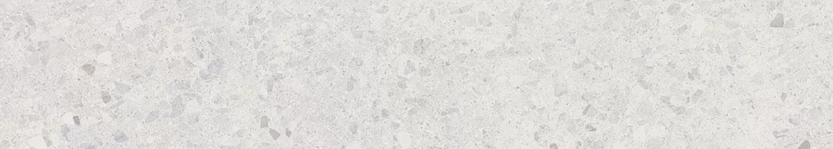 Терраццо серый светлый обрезной 60x60x0,9