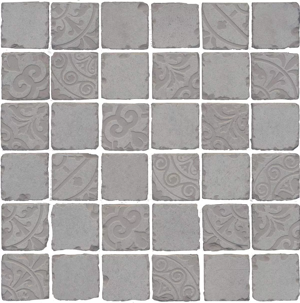 Декор Про Фьюче серый мозаичный  30x30x0,9