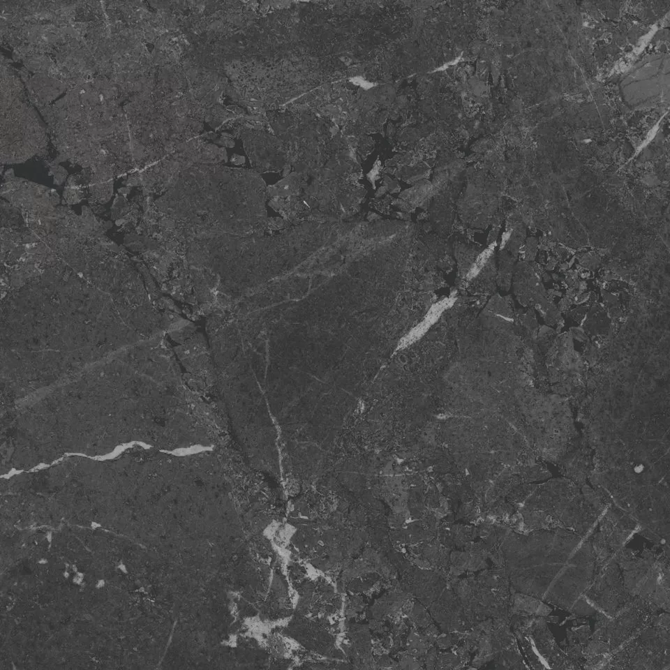 Тубкаль чёрный матовый обрезной 60x60x0,9