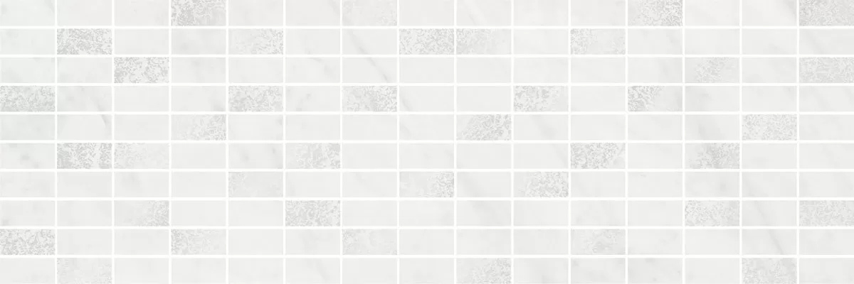 Декор Борсари мозаичный матовый 25x75x0,9