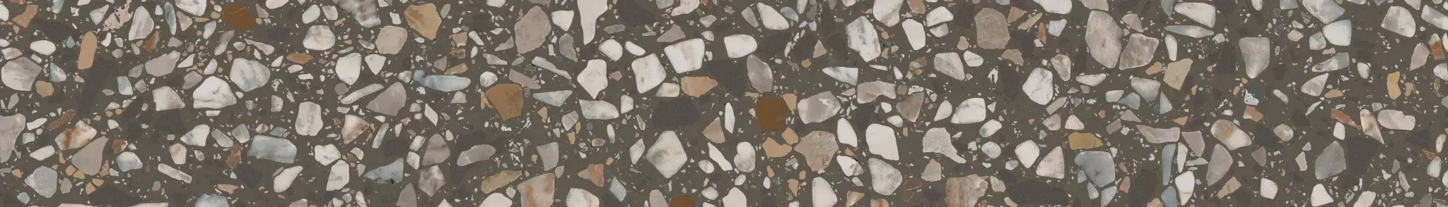 Плинтус Бричиола коричневый матовый обрезной 60x9,5x0,9