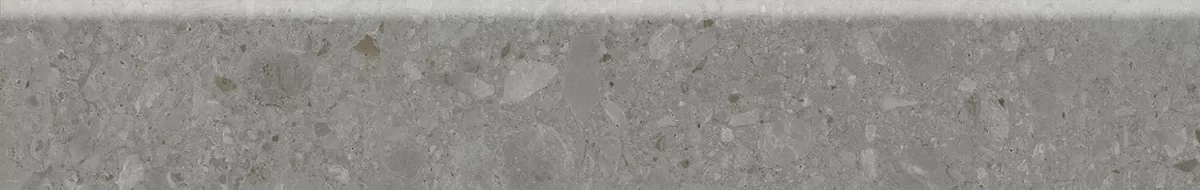 Плинтус Чеппо ди Гре серый тёмный матовый обрезной 60x9,5x0,9