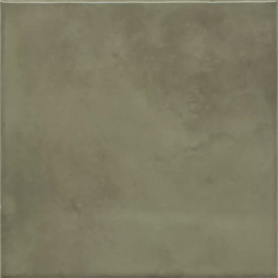 Фес зелёный глянцевый 15x15x0,69