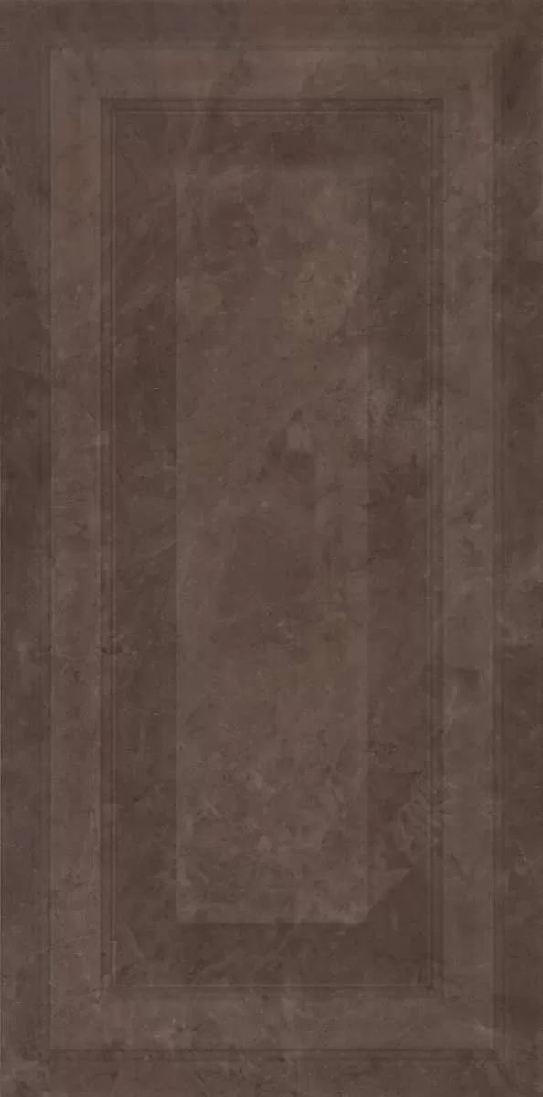 Версаль коричневый панель глянцевый обрезной 30x60x1,05