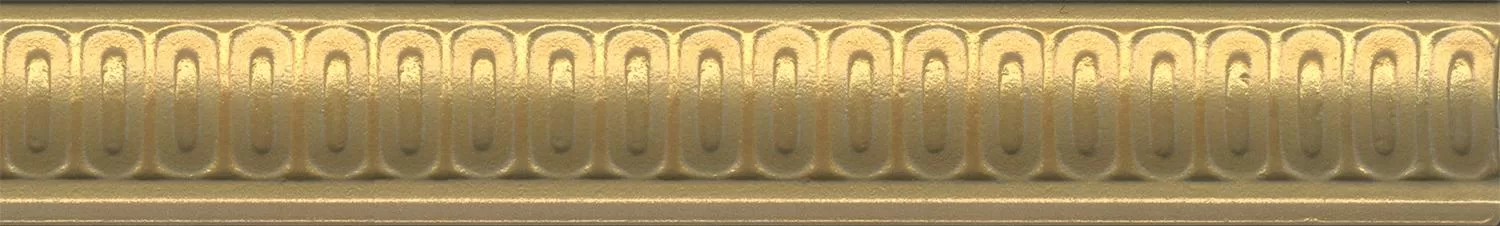 Бордюр Борромео золото матовый 25x4x1,1