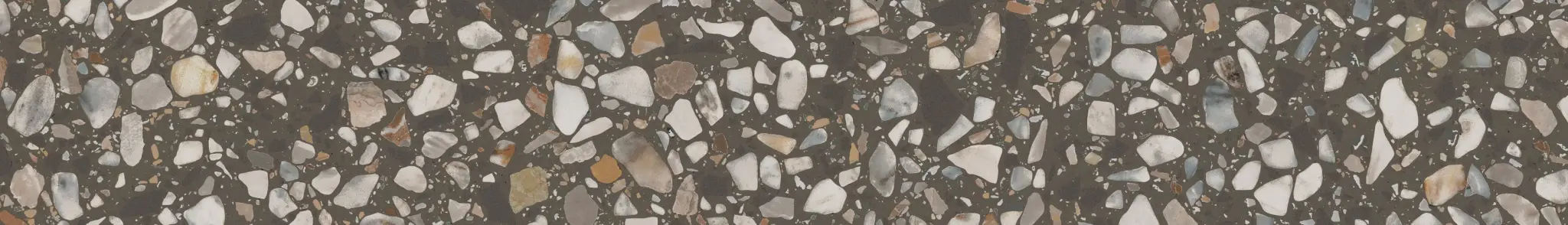 Плинтус Бричиола коричневый матовый обрезной 60x9,5x0,9