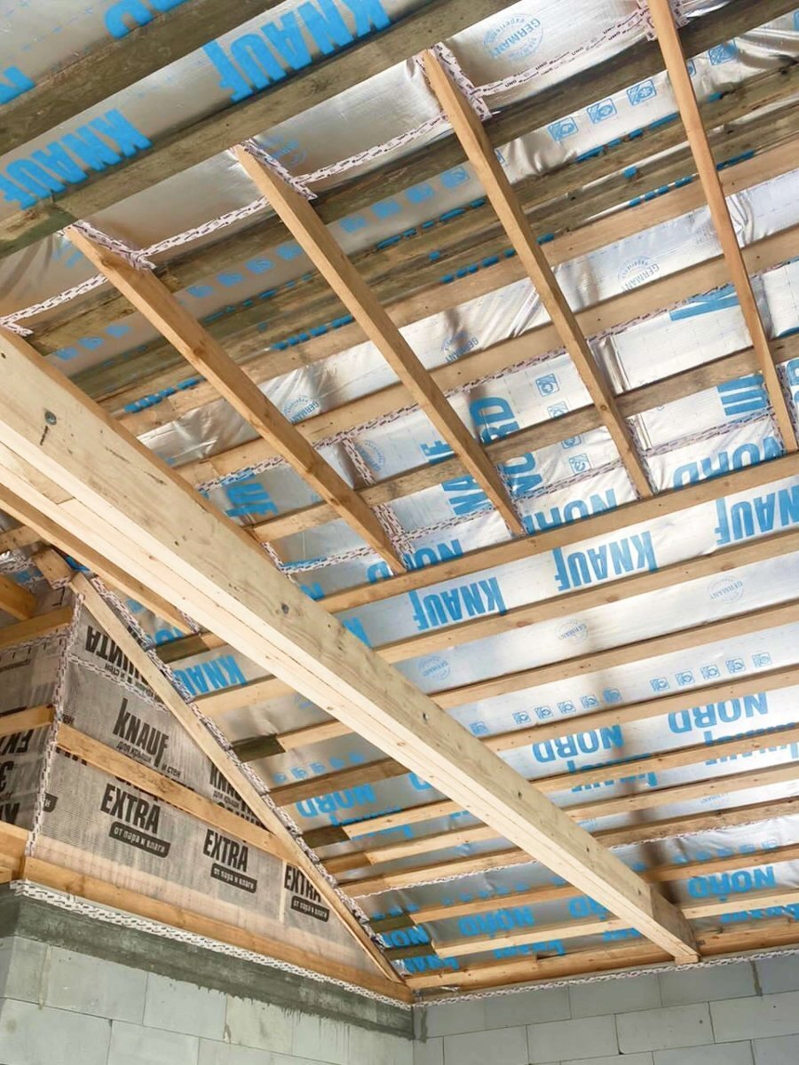 Пленка гидропароизоляциооная KNAUF Nord Vapor Barrier, 240 мк, 1,5х50 м, 75 м2 