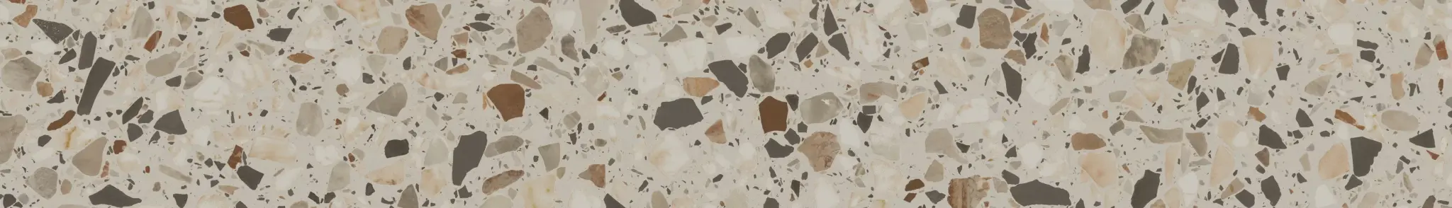 Плинтус Бричиола бежевый светлый матовый обрезной 60x9,5x0,9