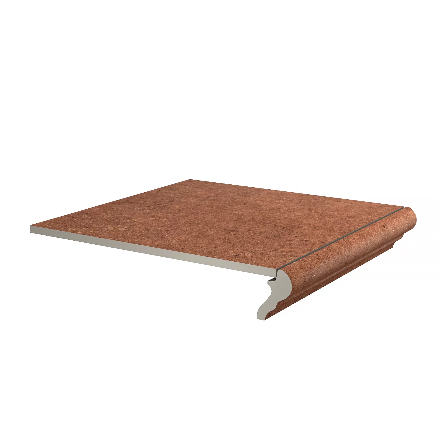 Ступень фронтальная Аллея кирпичный  30x30x0,8