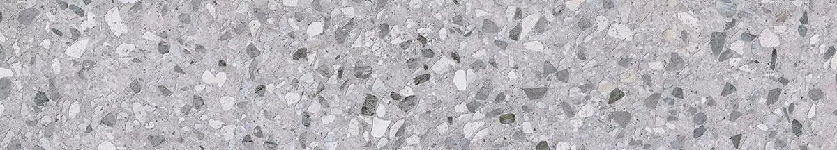 Терраццо серый обрезной 60x60x0,9