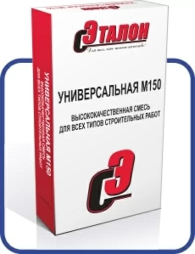 Цементная кладочная смесь универсальная Эталон М150 50 кг