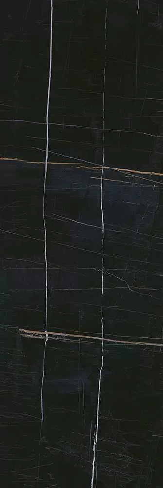 Греппи черный глянцевый обрезной 40x120x1