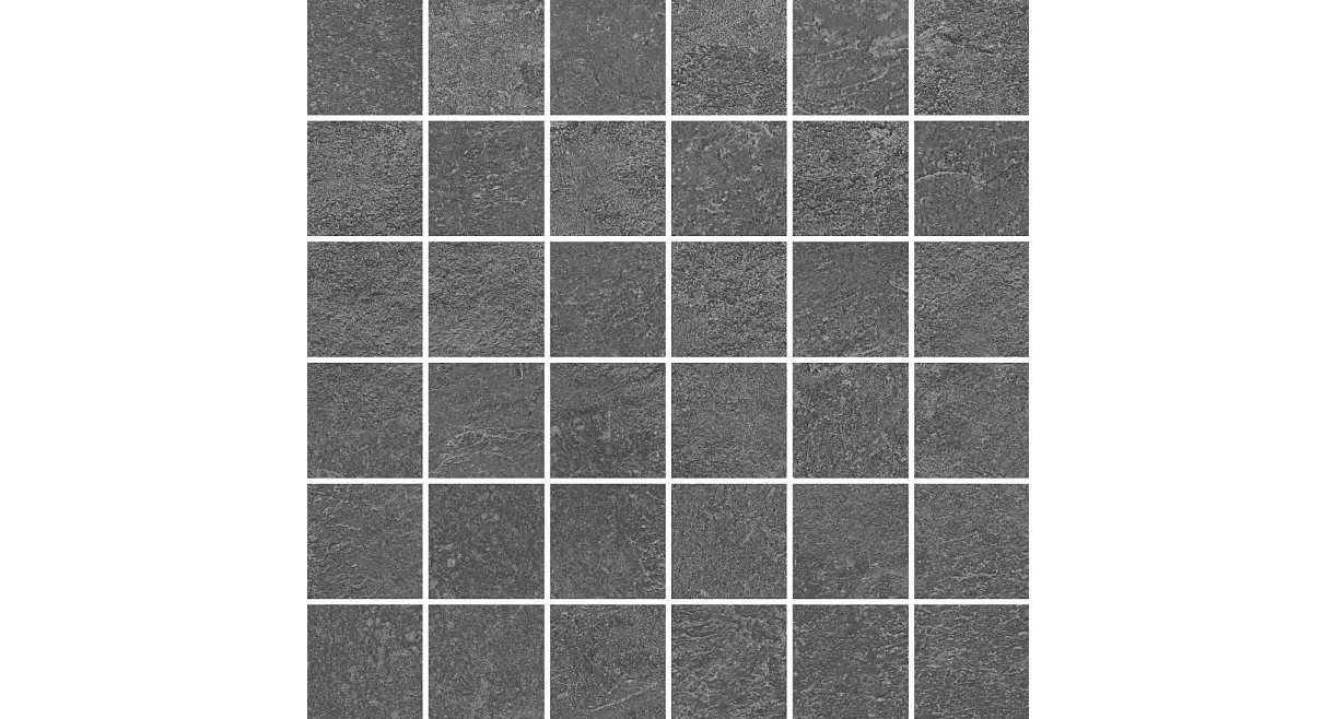 Декор Про Стоун антрацит мозаичный  30x30x0,9