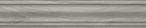 Плинтус Монтиони серый матовый 39,6x8x1,55