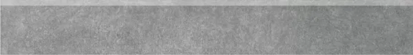 Плинтус Королевская дорога серый темный обрезной 60x9,5x0,9