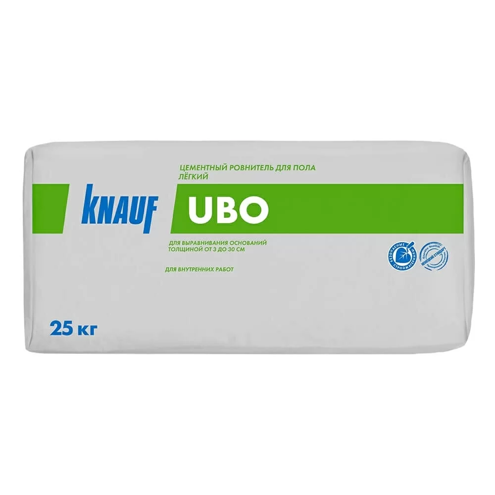 Наливной пол (стяжка) цементный Knauf Ubo 25 кг