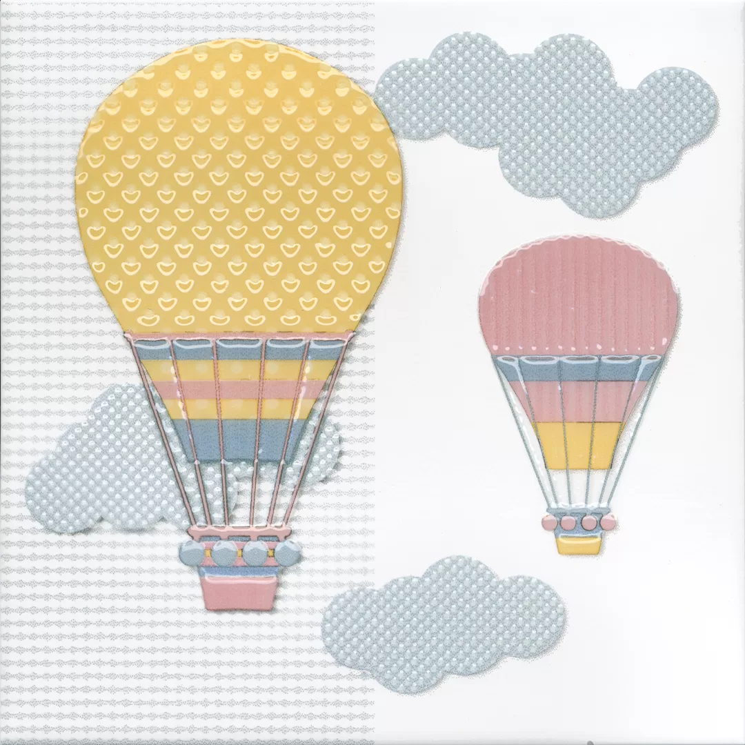 Декор Бон Вояж «Аэростат 2» 20x20x0,69