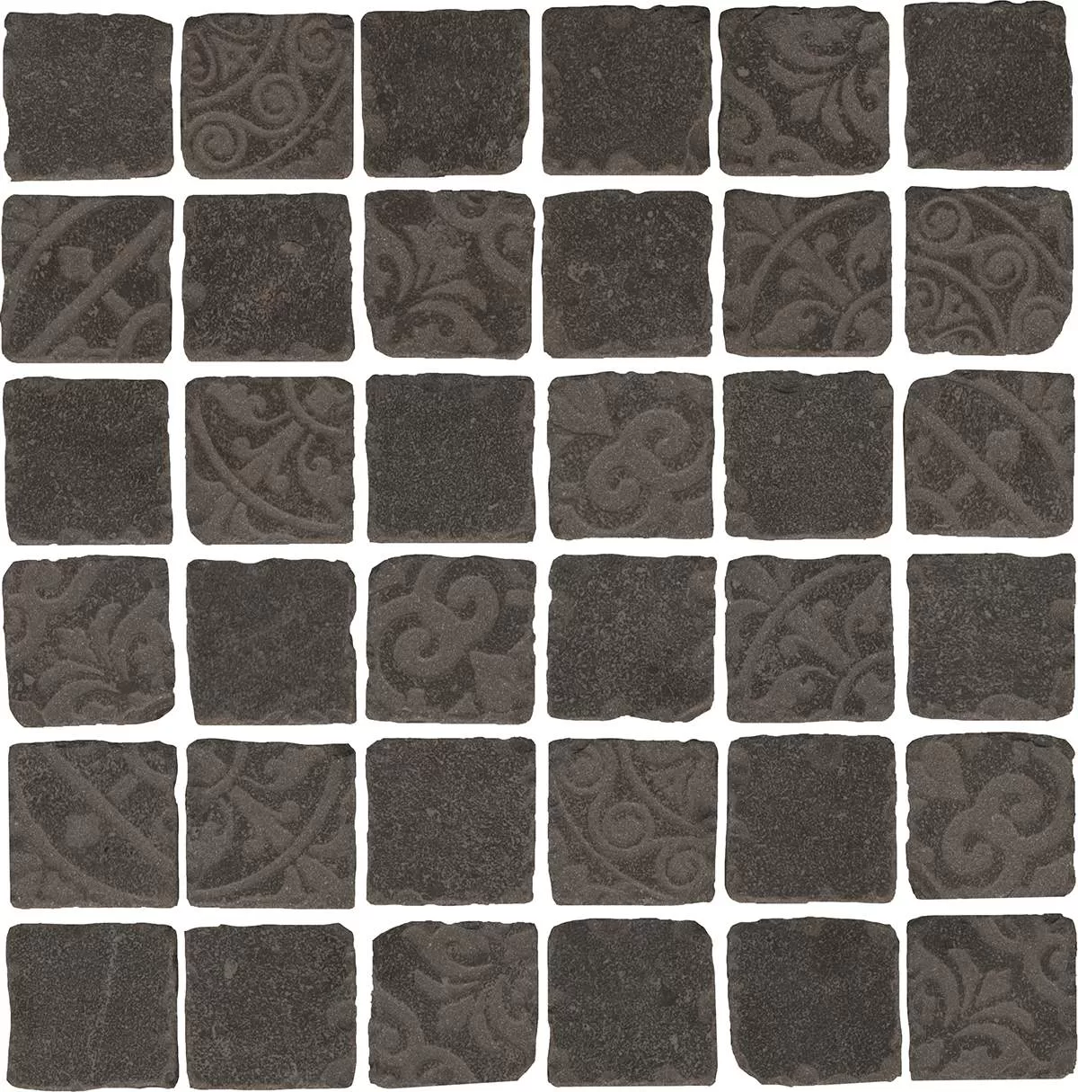 Декор Про Фьюче коричневый мозаичный  30x30x0,9
