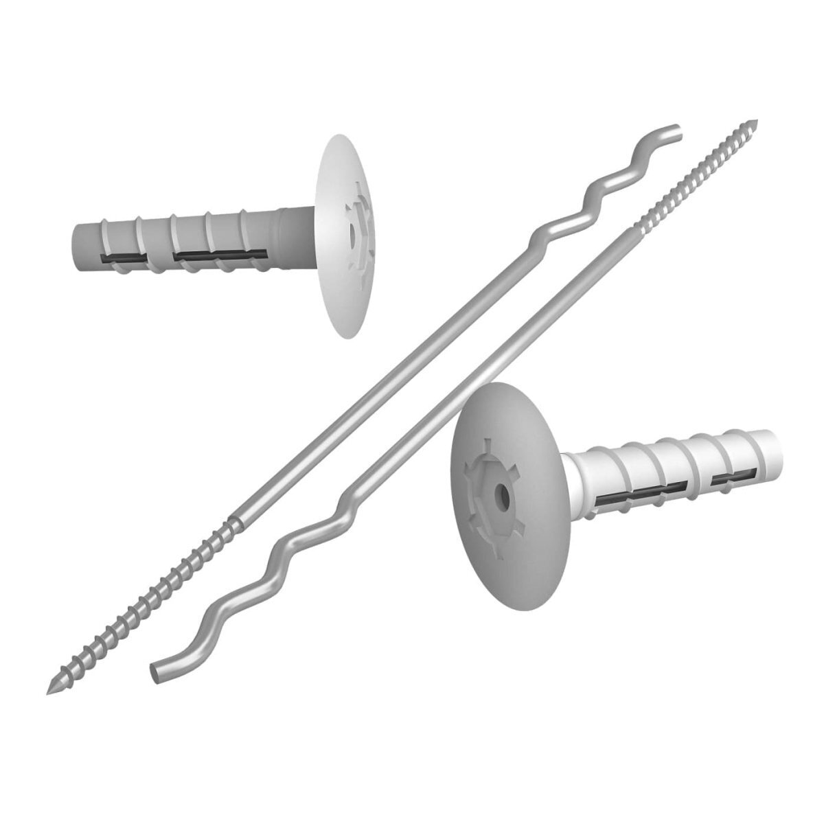 Гибкая связь Termoclip 3MS Е, 4x300 мм, 250 шт