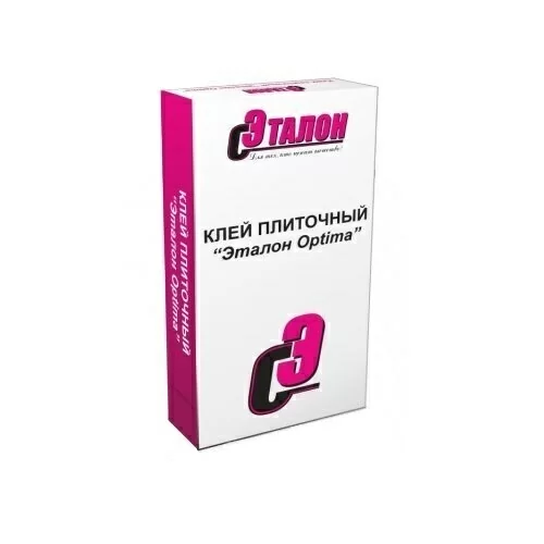 Клей плиточный Эталон Оптима 25 кг