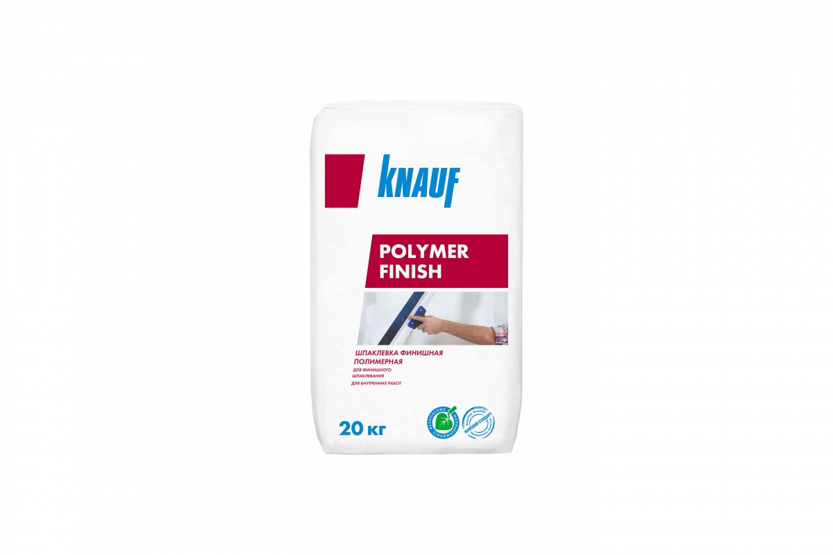 Шпатлевка полимерная финишная Knauf Полимер Финиш 20 кг