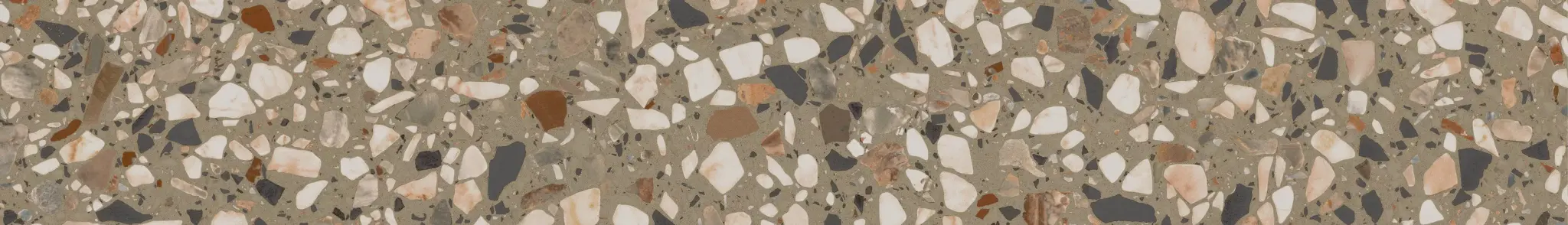 Плинтус Бричиола бежевый матовый обрезной 60x9,5x0,9