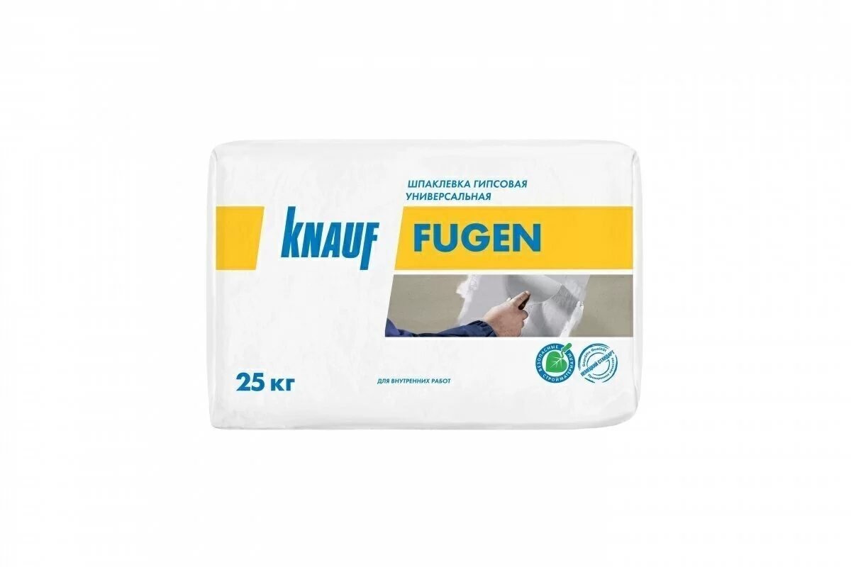 Шпатлевка гипсовая Knauf Фуген 25 кг