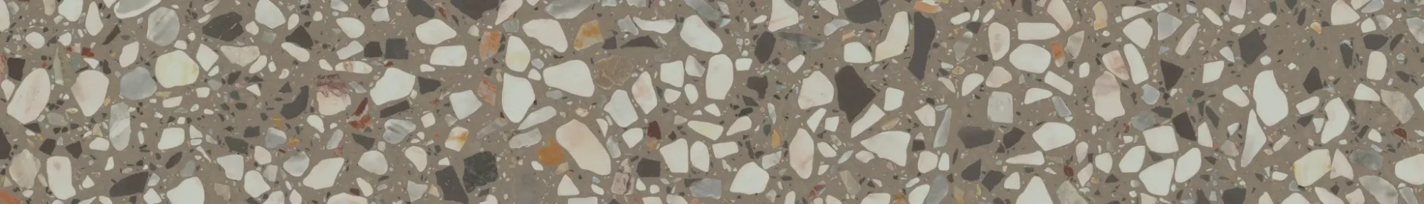 Плинтус Бричиола серый матовый обрезной 60x9,5x0,9