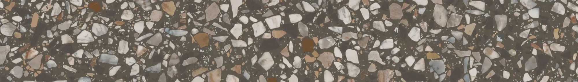 Плинтус Бричиола коричневый матовый обрезной 60x9,5x0,9