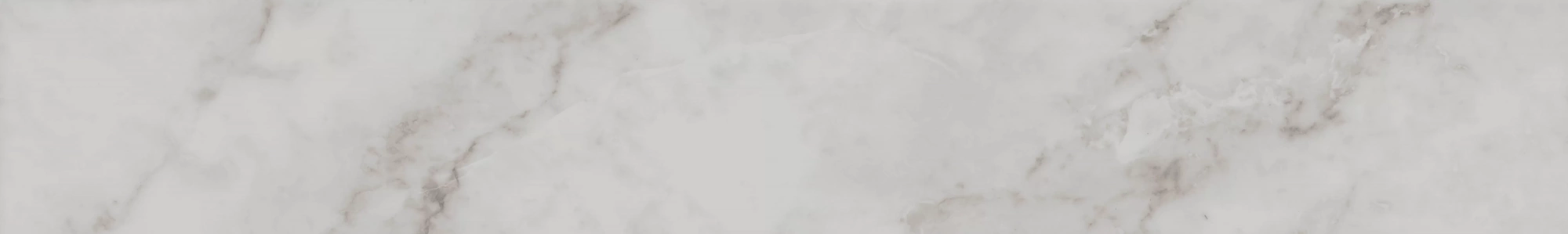 Плинтус Тубкаль белый матовый обрезной 60x9,5x0,9